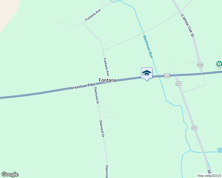 map of restaurants, bars, coffee shops, grocery stores, and more near in Fontana