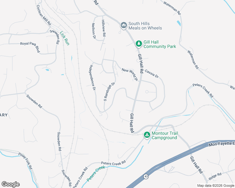 map of restaurants, bars, coffee shops, grocery stores, and more near 8051 Independence Drive in Clairton
