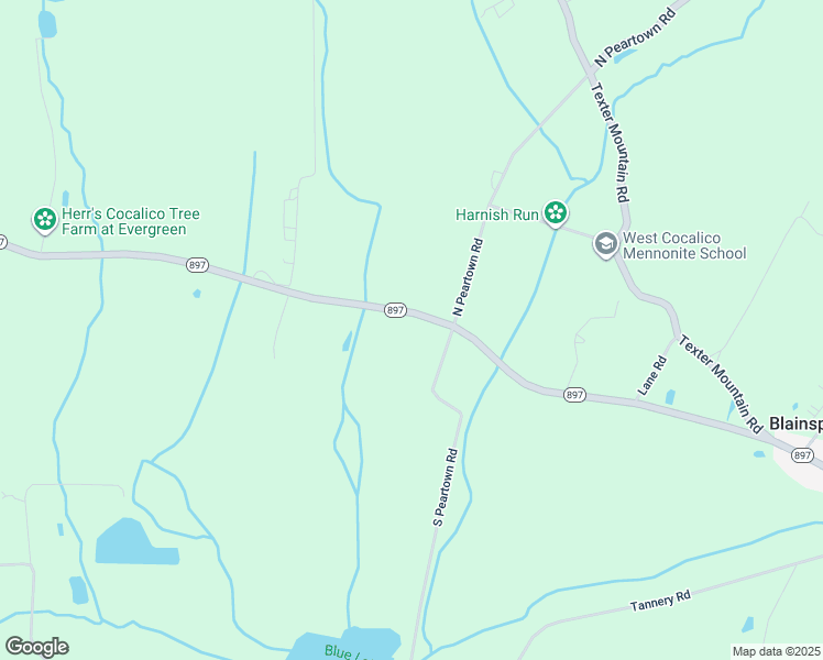 map of restaurants, bars, coffee shops, grocery stores, and more near 1235 Pennsylvania 897 in Denver