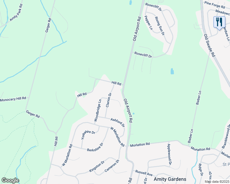 map of restaurants, bars, coffee shops, grocery stores, and more near 206 Clarion Drive in Douglassville