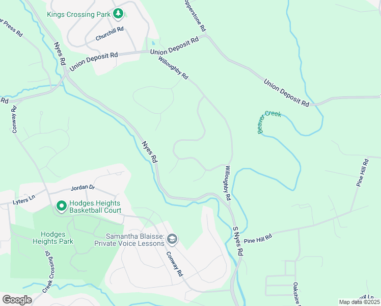 map of restaurants, bars, coffee shops, grocery stores, and more near 6450 Huntsmen Drive in Harrisburg