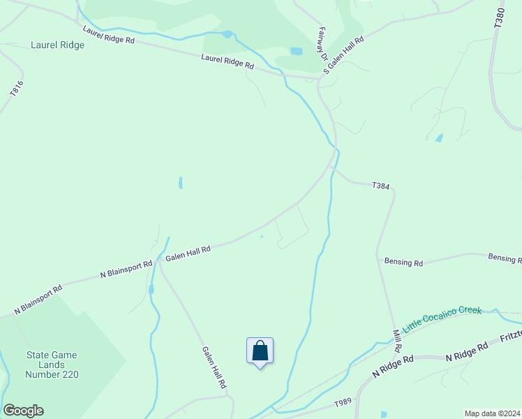 map of restaurants, bars, coffee shops, grocery stores, and more near 855 Galen Hall Road in Reinholds