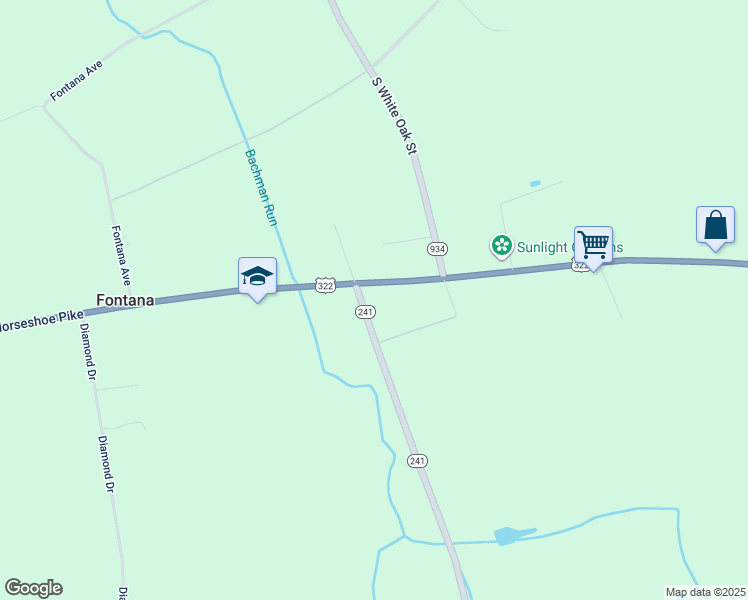 map of restaurants, bars, coffee shops, grocery stores, and more near 16 Mount Wilson Road in Lebanon