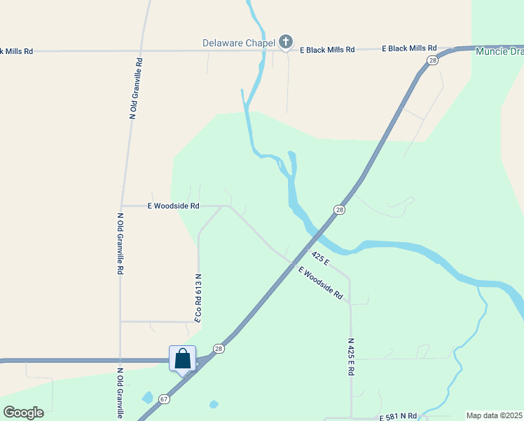 map of restaurants, bars, coffee shops, grocery stores, and more near 6400 East Woodside Road in Albany
