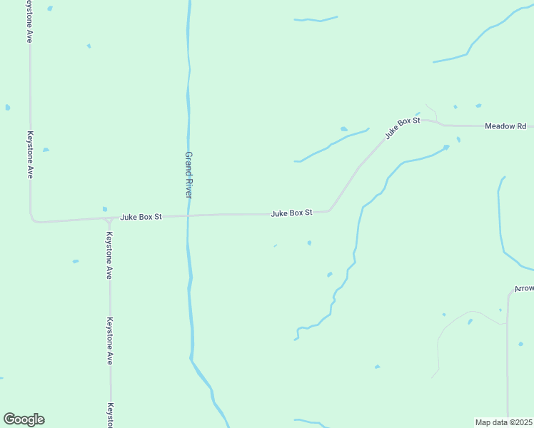 map of restaurants, bars, coffee shops, grocery stores, and more near Juke Box Street in Mercer County