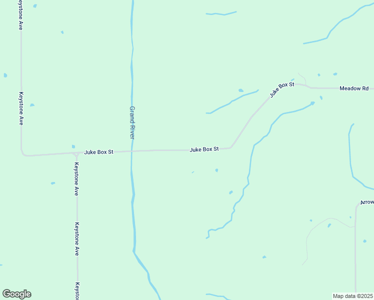 map of restaurants, bars, coffee shops, grocery stores, and more near Juke Box Street in Mercer County