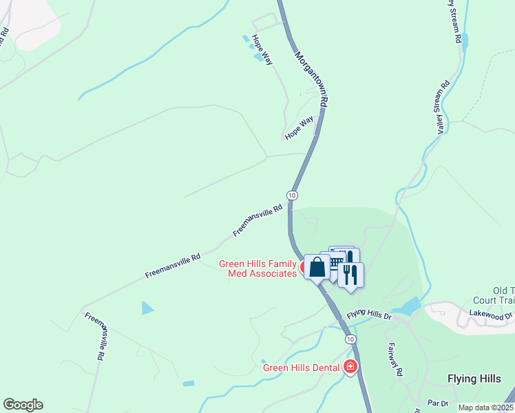 map of restaurants, bars, coffee shops, grocery stores, and more near 1076 Freemansville Road in Reading