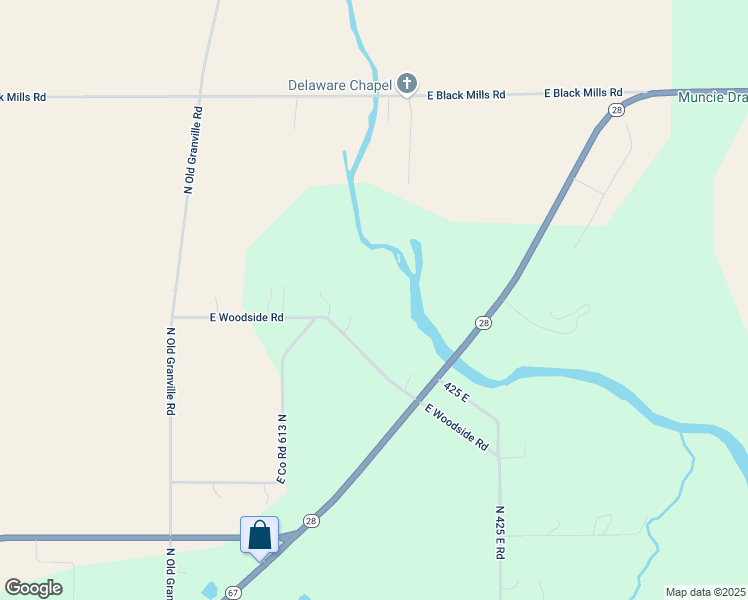 map of restaurants, bars, coffee shops, grocery stores, and more near 6400 East Woodside Road in Albany