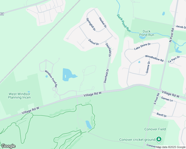 map of restaurants, bars, coffee shops, grocery stores, and more near 107 Warwick Road in West Windsor Township