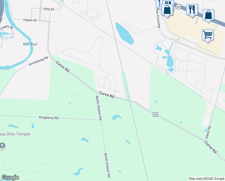 map of restaurants, bars, coffee shops, grocery stores, and more near 716 Curve Road in Delaware
