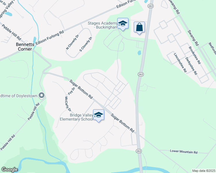 map of restaurants, bars, coffee shops, grocery stores, and more near 2291 Dorchester Street East in Furlong