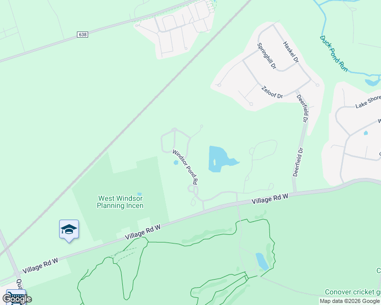 map of restaurants, bars, coffee shops, grocery stores, and more near 14 Normandy Drive in West Windsor Township