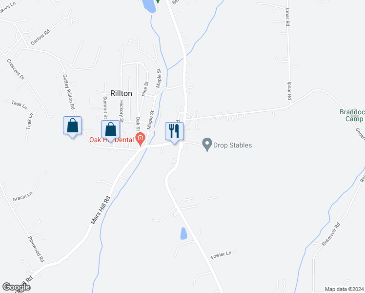 map of restaurants, bars, coffee shops, grocery stores, and more near 100 Spruce Street in Herminie