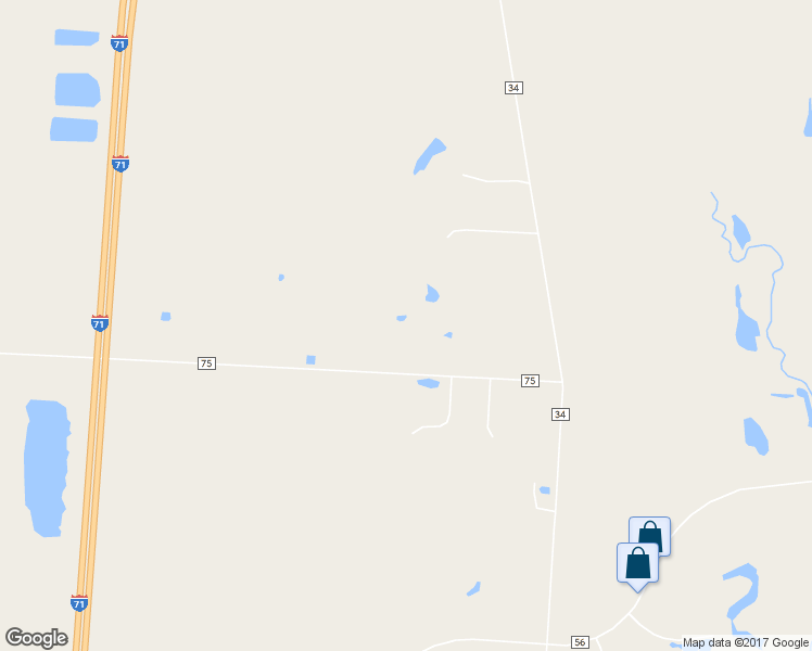 map of restaurants, bars, coffee shops, grocery stores, and more near 8199 Berkshire Road in Sunbury