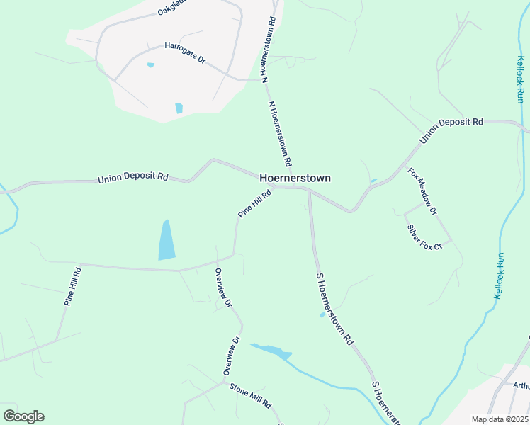 map of restaurants, bars, coffee shops, grocery stores, and more near 828 Pine Hill Road in Hummelstown