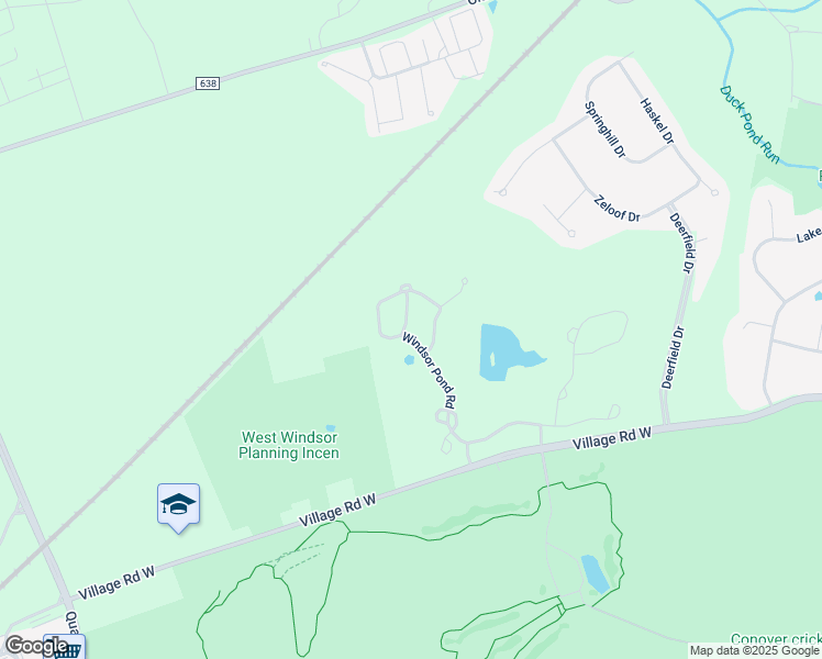 map of restaurants, bars, coffee shops, grocery stores, and more near 2 Stafford Drive in West Windsor Township