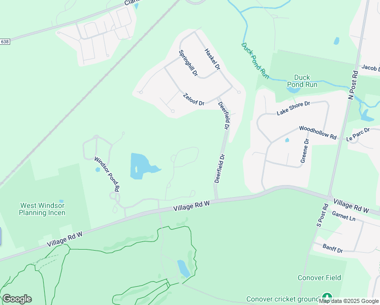 map of restaurants, bars, coffee shops, grocery stores, and more near 100 Warwick Road in West Windsor Township