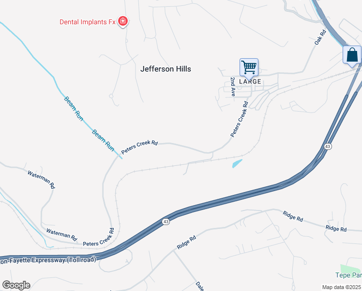 Peters Creek Road, Clairton PA Walk Score