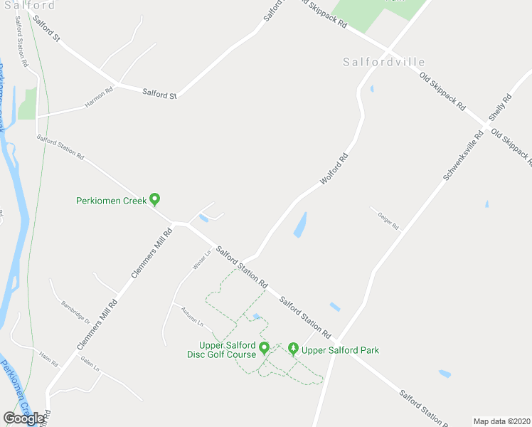 map of restaurants, bars, coffee shops, grocery stores, and more near 1625 Wolford Road in Schwenksville