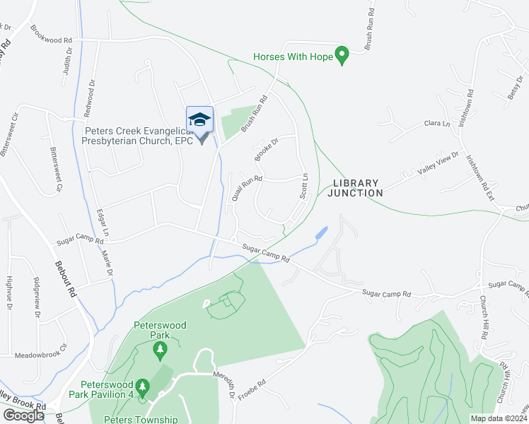 map of restaurants, bars, coffee shops, grocery stores, and more near 171 Scott Lane in Venetia