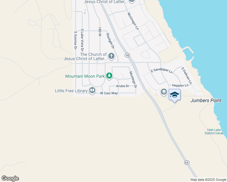 map of restaurants, bars, coffee shops, grocery stores, and more near 182 West Casi Way in Saratoga Springs