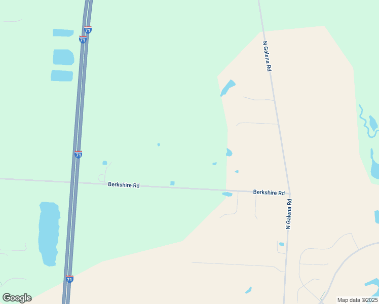 map of restaurants, bars, coffee shops, grocery stores, and more near 8199 Berkshire Road in Sunbury