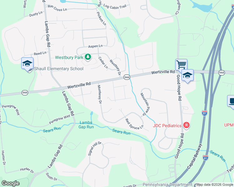 map of restaurants, bars, coffee shops, grocery stores, and more near 1964 Randall Rd in Enola