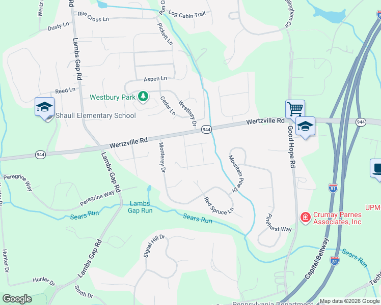 map of restaurants, bars, coffee shops, grocery stores, and more near 1964 Randall Road in Enola