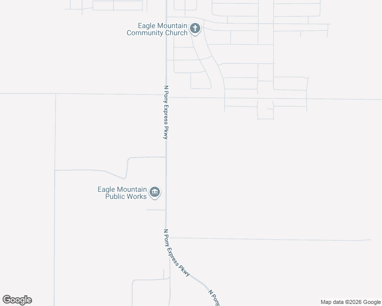 map of restaurants, bars, coffee shops, grocery stores, and more near 1604 East Bigtooth Maple Court in Eagle Mountain