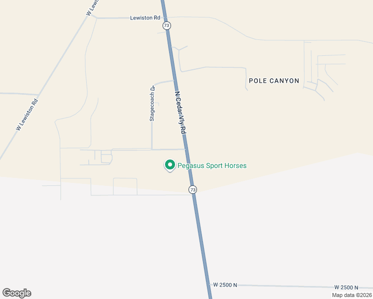 map of restaurants, bars, coffee shops, grocery stores, and more near 3300 North Cedar Valley Road in Fairfield