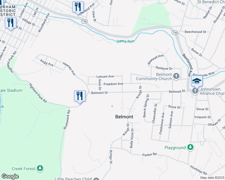 810 Belmont Street, Belmont PA Walk Score