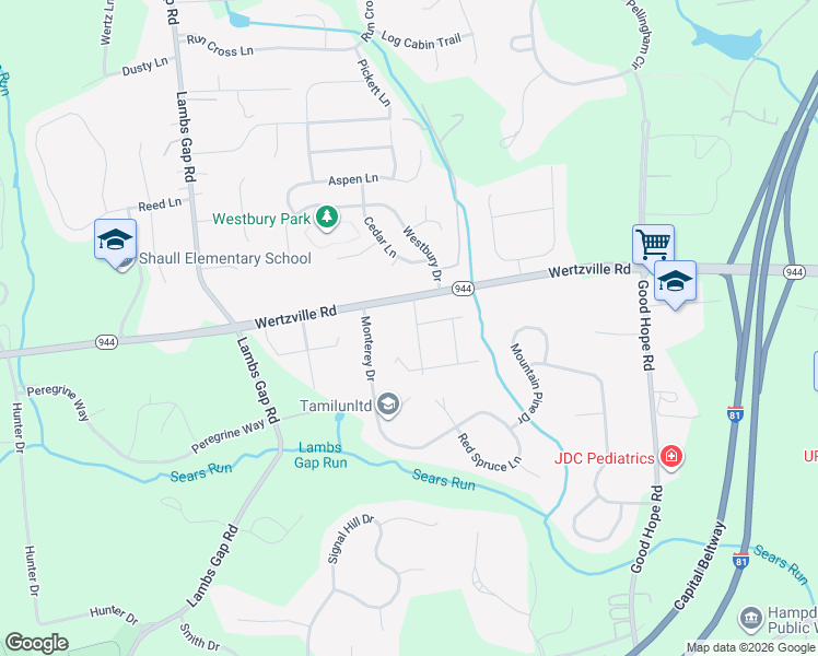map of restaurants, bars, coffee shops, grocery stores, and more near 1969 Randall Road in Enola