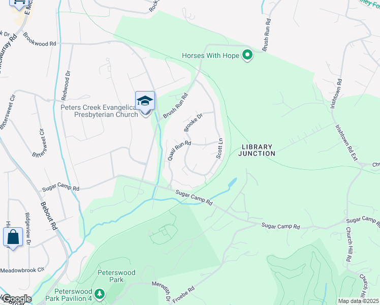 map of restaurants, bars, coffee shops, grocery stores, and more near 191 Scott Lane in Venetia