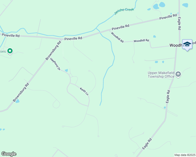 map of restaurants, bars, coffee shops, grocery stores, and more near 10 Holme Court in Newtown