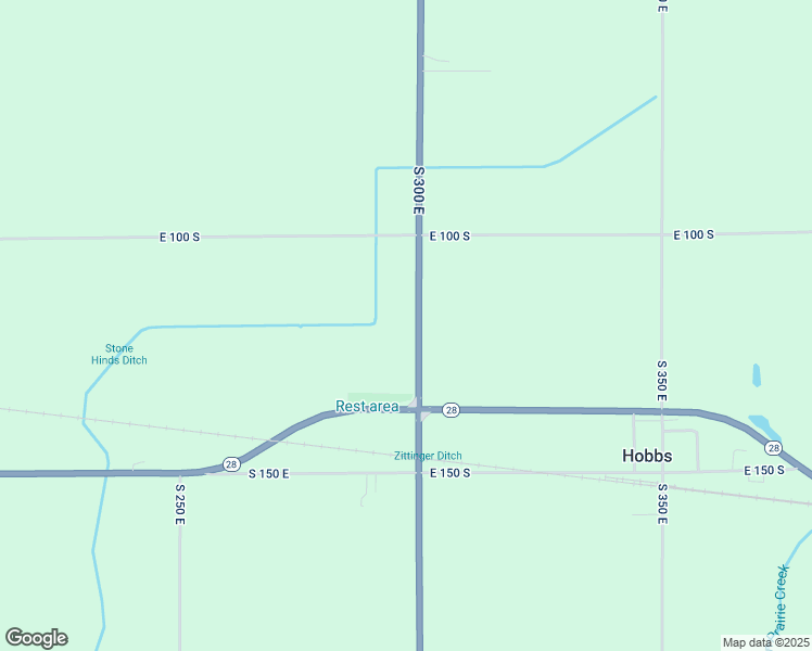 map of restaurants, bars, coffee shops, grocery stores, and more near 1152 Indiana 213 in Tipton