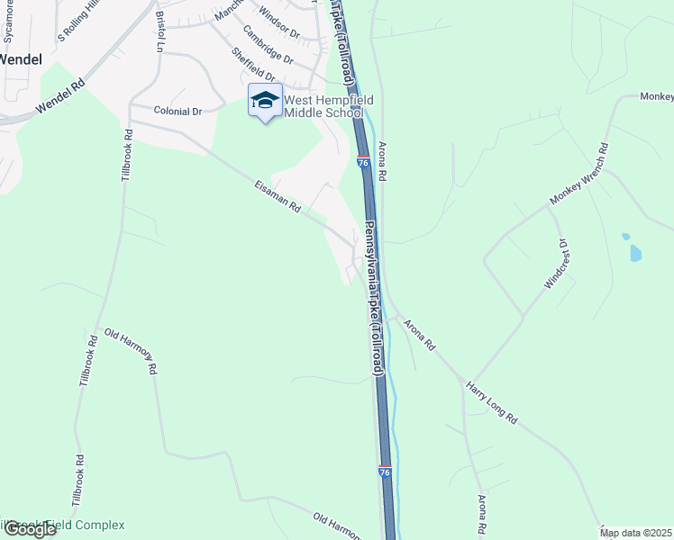 map of restaurants, bars, coffee shops, grocery stores, and more near 155-199 Eisaman Rd in Irwin