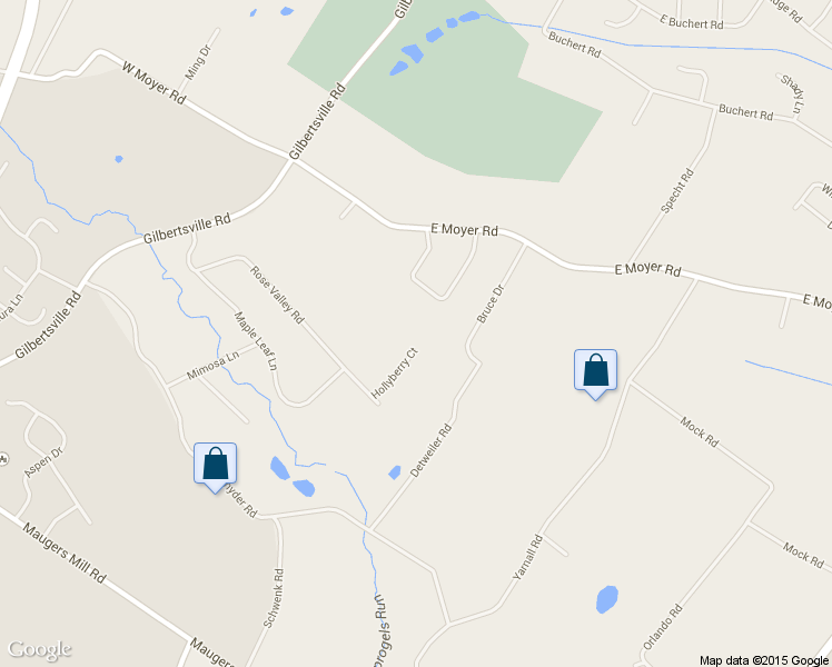 map of restaurants, bars, coffee shops, grocery stores, and more near 2161 Hollyberry Court in Pottstown