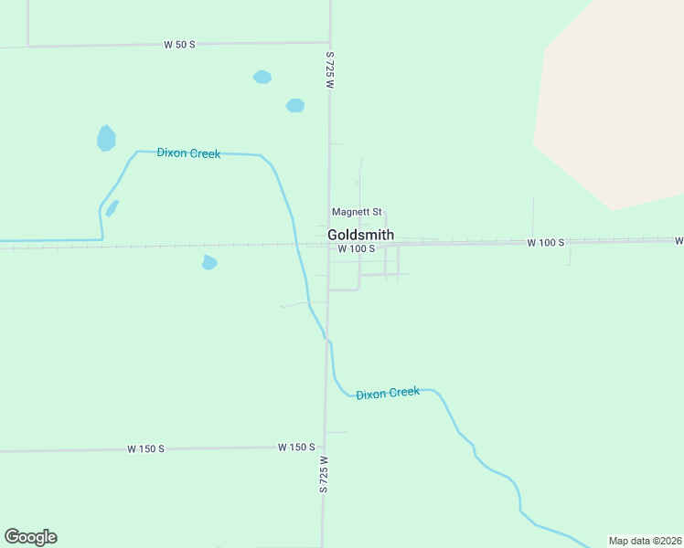 map of restaurants, bars, coffee shops, grocery stores, and more near in Goldsmith