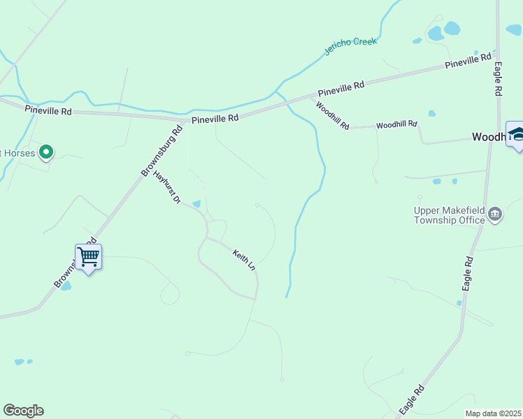 map of restaurants, bars, coffee shops, grocery stores, and more near 4 Holme Court in Newtown