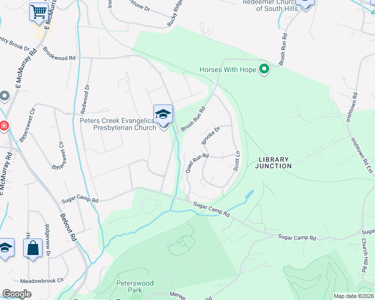 map of restaurants, bars, coffee shops, grocery stores, and more near 123 Grouse Court in Venetia