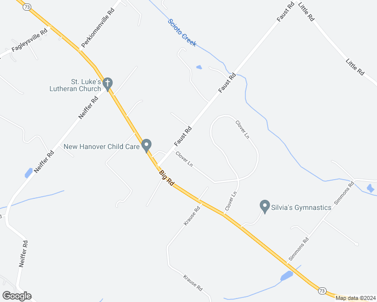 map of restaurants, bars, coffee shops, grocery stores, and more near 722 Faust Road in Perkiomenville
