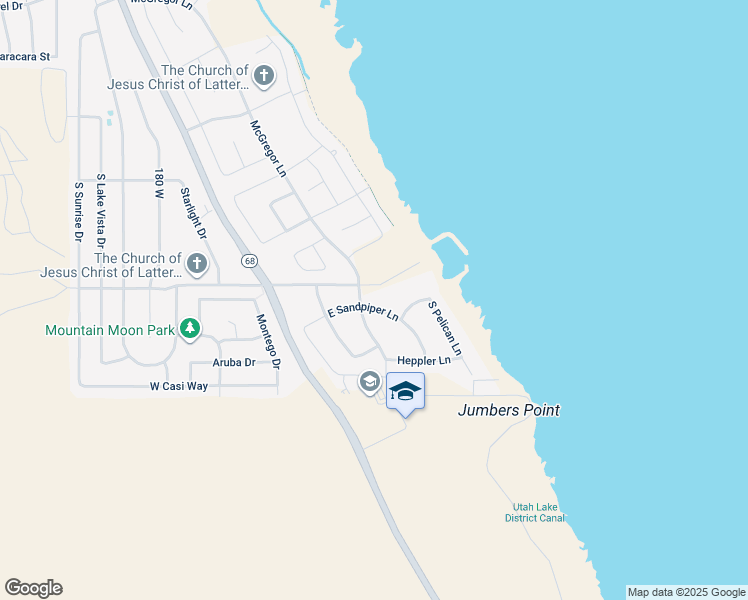 map of restaurants, bars, coffee shops, grocery stores, and more near 162 East Sandpiper Lane in Saratoga Springs