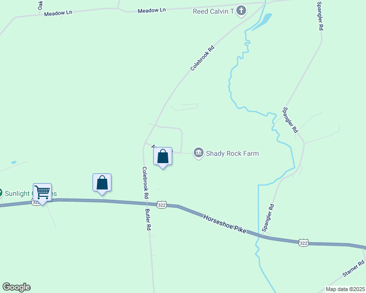 map of restaurants, bars, coffee shops, grocery stores, and more near 128 Forge Drive in Lebanon
