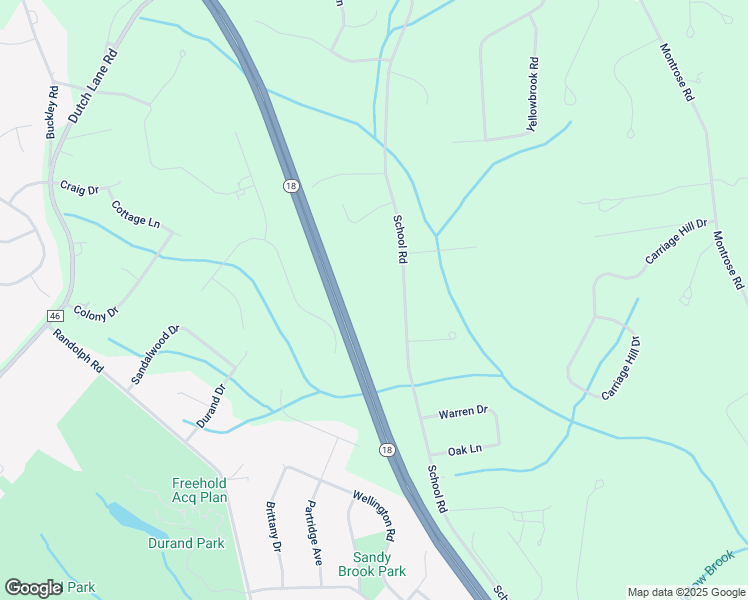 map of restaurants, bars, coffee shops, grocery stores, and more near 190 School Road in Marlboro