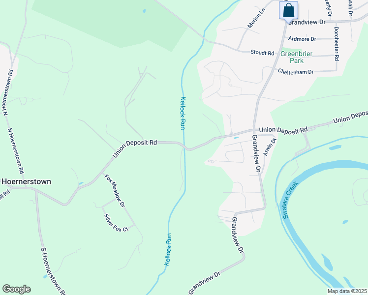 map of restaurants, bars, coffee shops, grocery stores, and more near 7177 Union Deposit Road in Hummelstown
