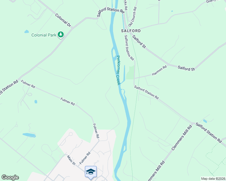 map of restaurants, bars, coffee shops, grocery stores, and more near 133 Bavington Road in Perkiomenville