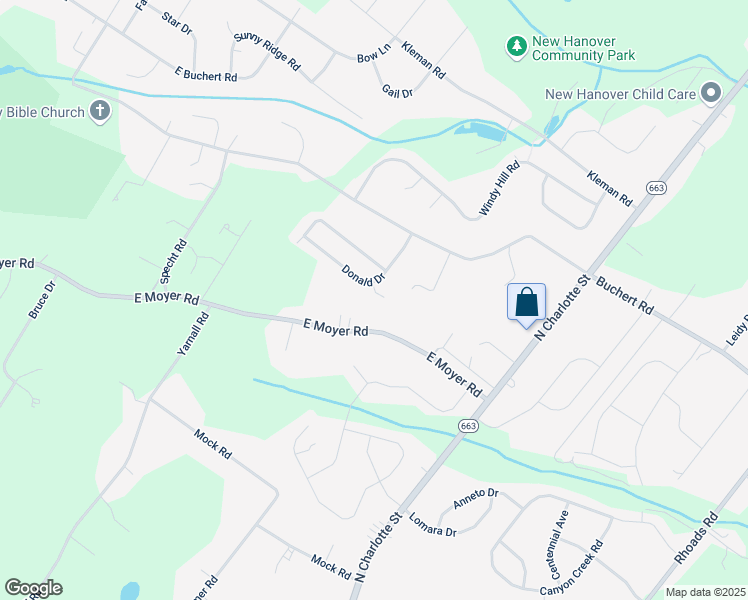 map of restaurants, bars, coffee shops, grocery stores, and more near 2609 Sweet Briar Court in Pottstown