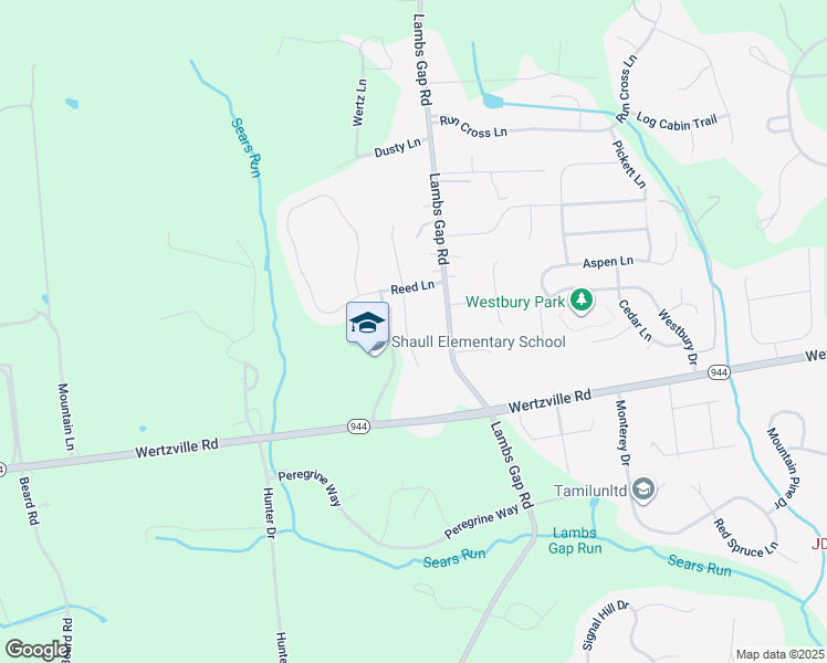 map of restaurants, bars, coffee shops, grocery stores, and more near 2120 Whitetail Lane in Enola