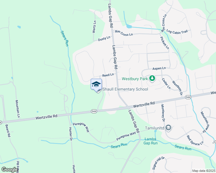 map of restaurants, bars, coffee shops, grocery stores, and more near 2120 Whitetail Lane in Enola