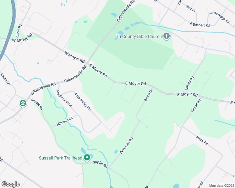 map of restaurants, bars, coffee shops, grocery stores, and more near 2237 Horseshoe Drive in Pottstown